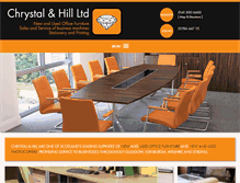 Tablet Screenshot of chrystal-hill.co.uk